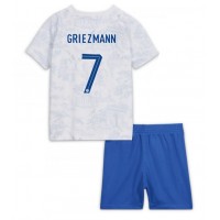 Dres Francuska Antoine Griezmann #7 Gostujuci za djecu SP 2022 Kratak Rukav (+ kratke hlače)